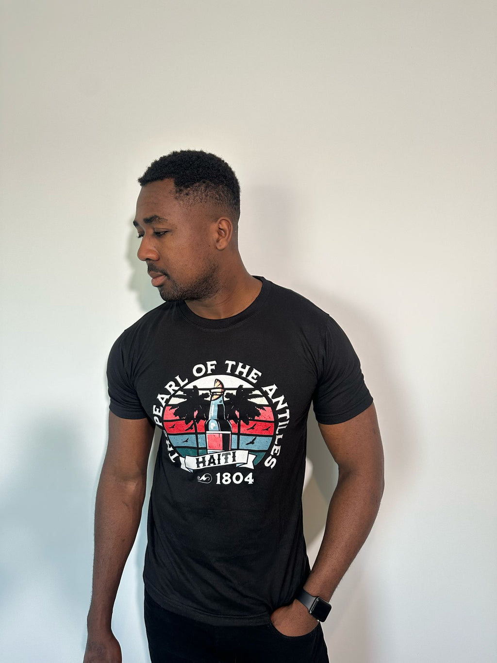 Antilles black Tee