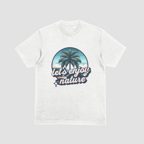 Caribbean white tee
